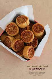 Bhakarwadi Tea Time Snack Recipe Step By Step Indian Snack Recipes Spicy Snacks Tea Time Snacks