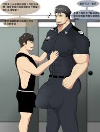 KishiToru (Kishitoru29)] Giant penis police [cn] - Gay Manga | HD Porn  Comics