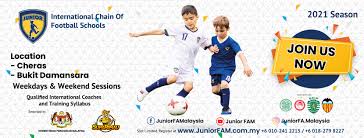 Wikimedia commons has media related to association football players from malaysia. Junior Football Academy Malaysia Home Facebook