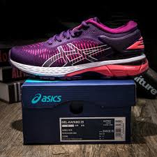 A good place to buy: Ready Stock Asics Shoes Ori Asics Gel Kayano Shoes Men Running Shoes Asics K25 Professional Running Shoes Breathable Sports Shoes Asics Men Kasut Shoes Purple Color Shopee Malaysia
