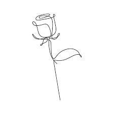 Desenho Continuo De Uma Rosa Rosa Ame Esboco Imagem Png E Vetor Para Download Gratuito In 2020 Line Drawing Tattoos Line Art Tattoos Rose Tattoo Design