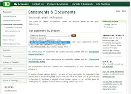 View and download statement for icici bank savings account, credit cards statement, home loan statement, demat account statement & tds certificate for fixed deposits. Td Bank Statement Instructions Help Center