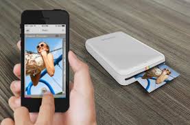 Amazon Com Polaroid Zip Mobile Printer W Zink Zero Ink Printing Technology Compatible W Ios Android Devi Mobile Printer Mobile Photo Printer Mini Printer