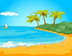Using the pen tool (p), draw a curved line as shown below, and then change its stroke profile accordingly. Seafront Outline Drawings Cartoon Background Drawings
