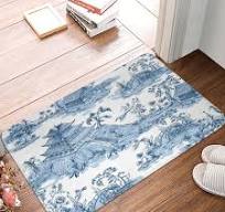Zerbino Chinoiserie in Polvere Stile Cinese Blu E Bianco ...