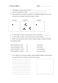 Round to the nearest percent. 3 7 States Of Matter Worksheet