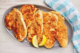 Lemony Parmesan Chicken Cutlets Have The Crispiest Coating Recipe Chicken Cutlets Recipes Chicken Parmesan Recipes