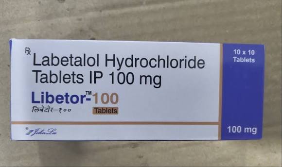 Libetor-100 Labetalol Hydrochloride IP 100mg Tablets at ₹ 196/stripe | Labetalol HCL Tablet in Nagpur | ID: 2854864405497