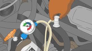 The refrigerant gas will be drawn in from one side, and then be compressed in the air conditioning compressor. 3 Ways To Fix Your Car S Air Conditioner Wikihow