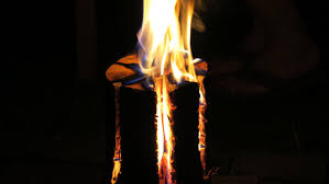 Schwedenfackel or schwedenfeuer.known by several other names (i.e. Schwedenfeuer Schnell Und Einfach Selber Machen