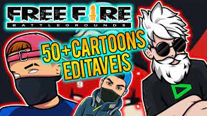 → tudo sobre hack do chat! Pack Com Mais De 80 Cartoons De Freefire Editaveis Download Gratis Jovemepico Youtube