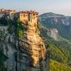 The meteora is a rock formation in central greece hosting one of the largest and most precipitously built complexes of eastern orthodox monasteries, second in importance only to mount athos. 3
