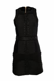 Balmain X H M Black Velvet Dress In Size Eu38 M