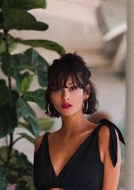 If you're looking for style inspiration, keep scrolling for 25 of our favorite short hair with bangs ideas. 35 Eye Catching Short Curly Bob Haircuts Belletag