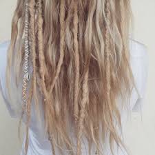 Human Hair Blonde Dreadlocks Day Of The Dreads By Dayofthedread With Images Blonde Dreadlocks Dreads Short Hair Blonde Dreads