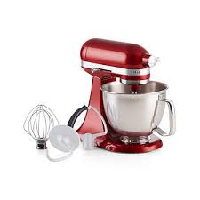 The design is in the details! Kitchenaid Artisan Candy Apple Red Mini 3 5 Quart Tilt Head Stand Mixer Reviews Crate And Barrel