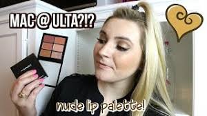 Mac Necessary Nudes Lip Palette Giveaway Swatches Try On Product Review Mac At Ulta Youtube