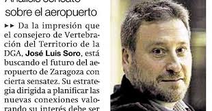 El Zaragonés: José Luis Soro de CHA, es alabado. Uff!