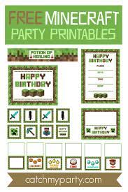 Is there a free font to use in minecraft? Download These Awesome Free Minecraft Party Printables Catch My Party