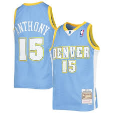 Carmelo anthony denver nuggets jersey (3x/3xl) nike /stitched/vintage. Official Denver Nuggets Jerseys Nuggets City Jersey Nuggets Basketball Jerseys Nba Store