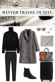 Easy Travel Outfits For Every Season Audrey A La Mode Audrey A La Mode Winter Travel Outfit Casual Winter Outfits Travel Outfit