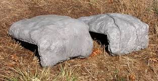 Make the chicken wire form slightly smaller than you want the finished rock to be, since the application of foam will add bulk. Fake Boulders How To Make Rocks How To Make Rocks Fake Rock Faux Rock