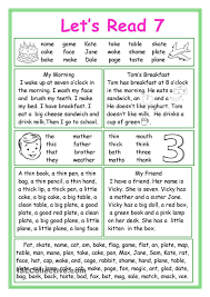Bitter Taste In My Mouth When I Wake Up Let S Read 7 Kindergarten Reading Worksheets Phonics Reading Phonics Reading Activities