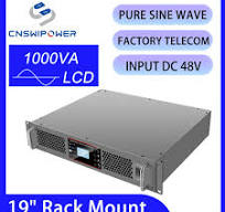 48V 19 Inch For Industry And Telecom Rack Mount Inverter 1000VA bypass