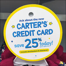 Carter credit card payment mailing address: Spot On Faceout Flag Credit Card Offer Fixtures Close Up