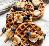 Easy Healthy Banana Oat Waffles