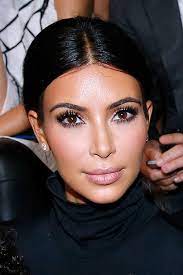 Kim And Kanye Take North To Her First Fashion Show Kardashian Makeup Wedding Hair And Makeup Kim Kardashian Makeup