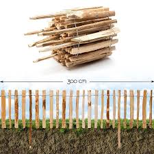 Steckzaun Haselnuss Beet Einfassung Roll Staketen Zaun Garten Kastanie Holz Kaufen Bei Hood De Steckzaun Zaun Garten Zaun Kaufen