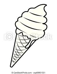 Une boule de glace est à la fraise, colorie cornet de glace updated their profile picture. Glace Dessin