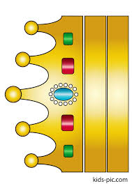 You can use our paper flowers template for making crowns of kings and queens in some drama sequence. Free Printable Paper Crown Templates Kids Pic Com