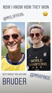 31 357 836 · обсуждают: Mesut Ozil Wurde Fur Neue Frisur Verlacht Jetzt Traf Er Sein Vorbild Watson
