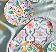 Printed Melamine Serving Platter
