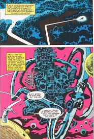Colored Cosmic Grandeur And Crackling Kirby Crackles Jack Kirby Art Kirby Art Kirby