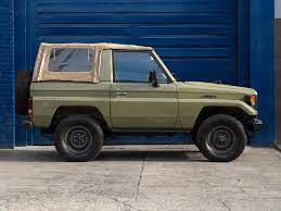 A comfort while driving is ensured on one hand with their robust chassis that offers a solid foundation for responsive control. 1985 Fj70 Green Fj70 0004105