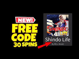The following list of shindo life codes is active and 100% working. New Free Code Shindo Life Gives 30 Free Spins All Working Free Codes Roblox Game By Rellgames Youtube Roblox Coding Life