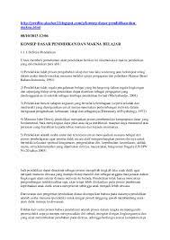 Jalur ini memiliki jenjang pendidikan yang runtut dan jelas. Doc Konsep Dasar Pendidikan Farkhanudin Aan Academia Edu