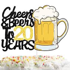 We did not find results for: 20th Cheers Beers Happy Birthday Cake Topper Gold Glitter Beer Mug For Cheers Beers To 20 Years Theme Decor Anniversary Birthday Party Decorations Supplies Amazon Com Grocery Gourmet Food