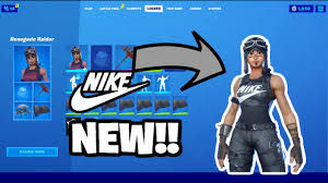 New adidas skin in fortnite adidas x fortnite#adidas #leaked skins. New Fortnite Adidas Nike Custom Renegade Raider Custom Fortnite Skin Youtube