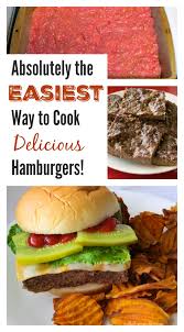 Did you know that baked goods do better on the lower middle oven rack, while meats should sit on the upper middle? Hamburgers In The Oven