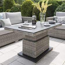 Fast & free shipping on many items! Aya Outdoor Sofa Set With Adjustable Height Table Outdoor Lounge Furniture Outdoor Lounge Outdoor Sofa Sets