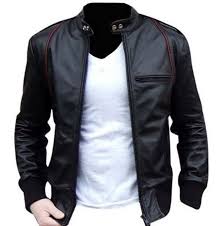 Rebelsmarket Men Leather Jacket Men Biker Leather Jacket Black Mens Jacket Hoodies And Sweatshi Black Leather Jacket Men Leather Jacket Style Mens Black Jacket