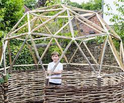 After finding the right snow for your blocks, you can start carving them out. Diy Geodesic Garden Dome Kit