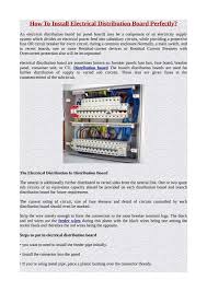 We want you to be safe when handling and managing your home's electrical systems. Types Of Electrical Panel Boards By Accupanel Energy Pvt Ltd Issuu