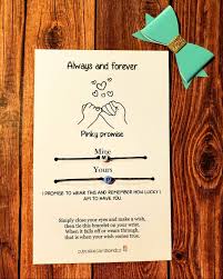If you don't have a printer at home, visit a print shop to print out your card for a small fee. Cute Love Card For Partner Boyfriend Husband Wife Love You Forever Pinky Promise Greeting Cards Invitations Home Garden