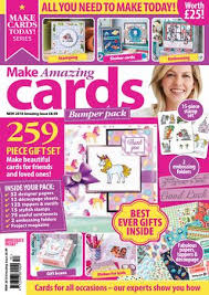 Bright, bold design features hues of purple and orange with foil lettering. Make Amazing Cards 2018 By Immediate Media Co Magazines Issuu