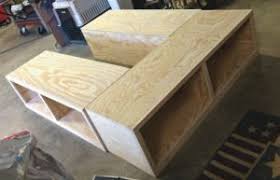 21 posts related to king size platform bed plans with storage. Diy Queen Storage Bed Using Crates Diy Storage Bed Diy Bed Frame Diy Platform Bed